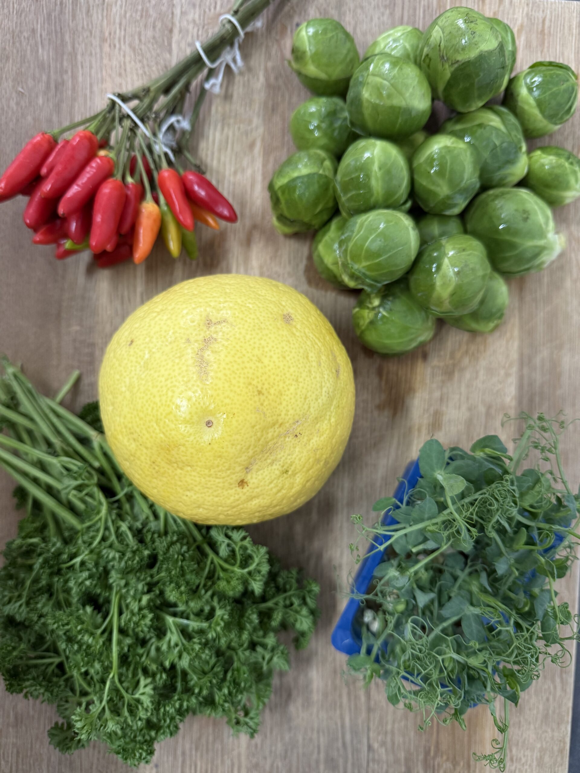 Rosenkohl mit Cedri-Zitrone & Couscous